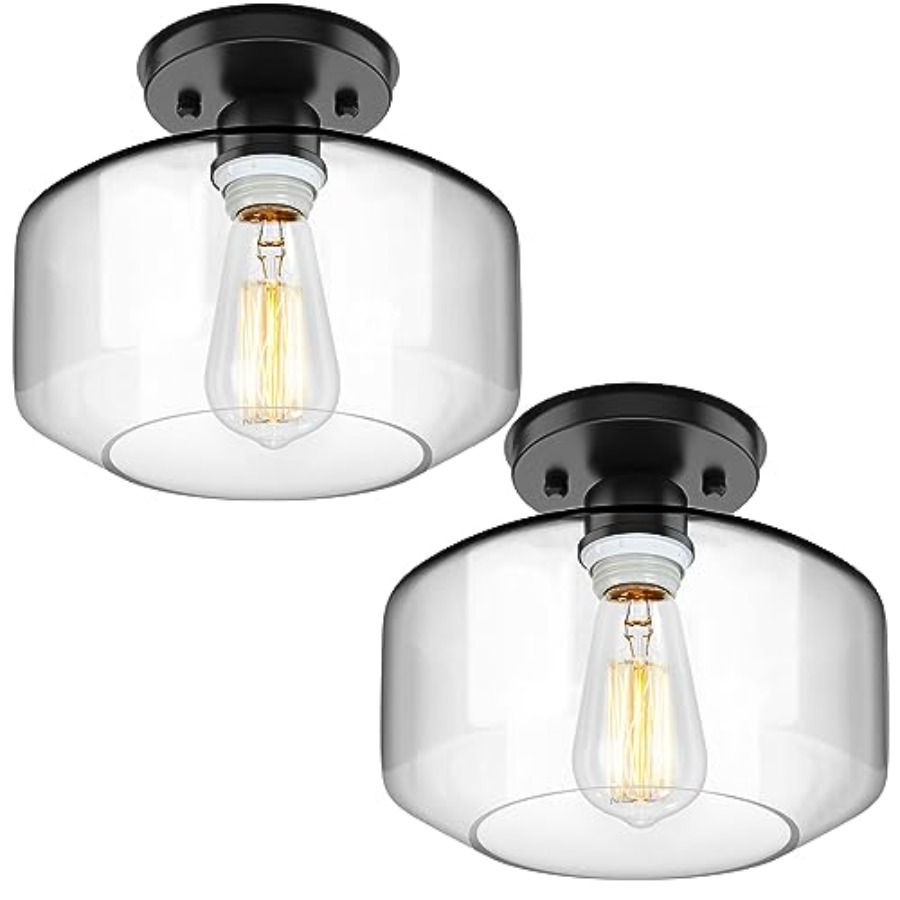 Pendant Light Shade - Semi Flush Mount Ceiling Light 2