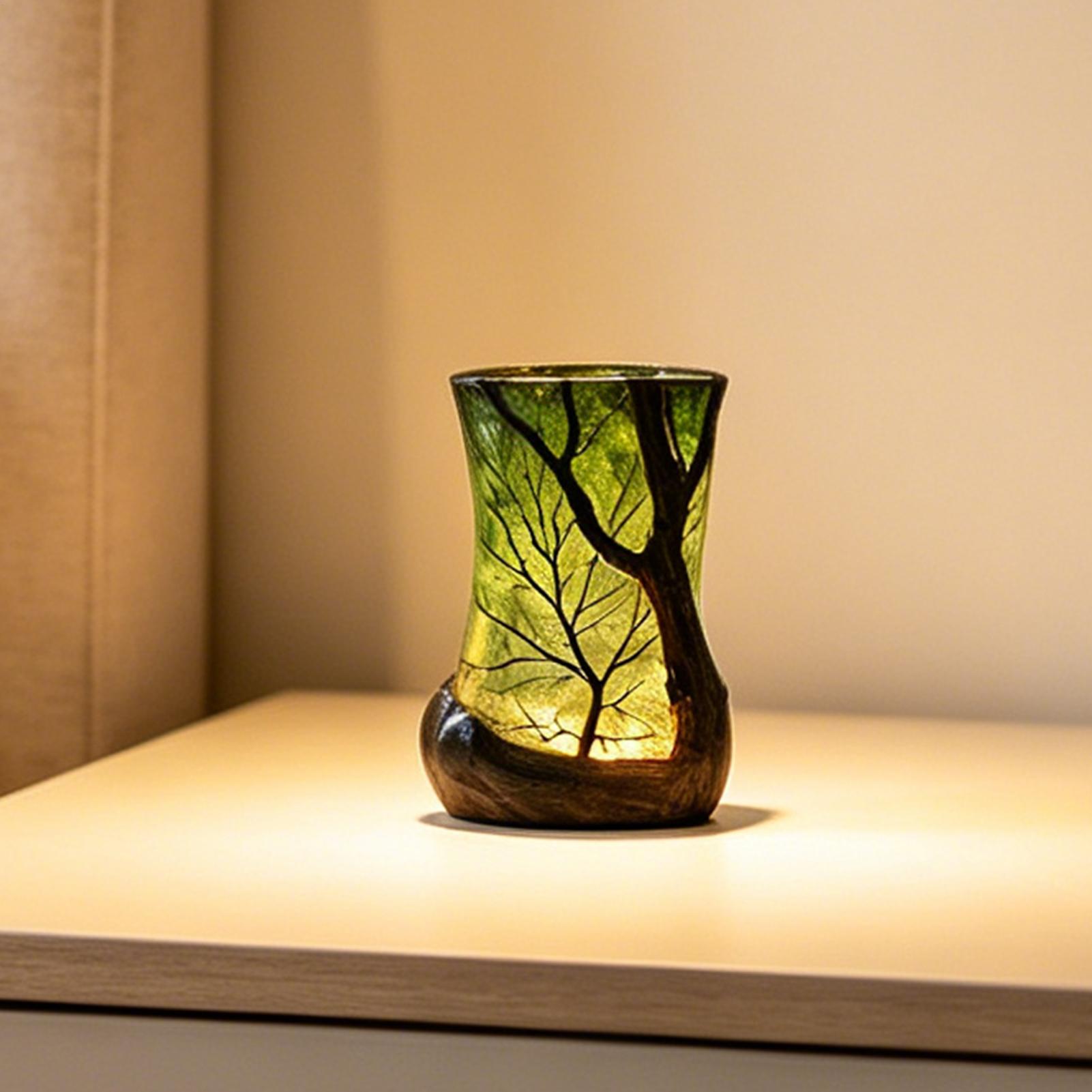 Lighting Design Decor - Bedside Table Lamp Forest Nightlight Decorative