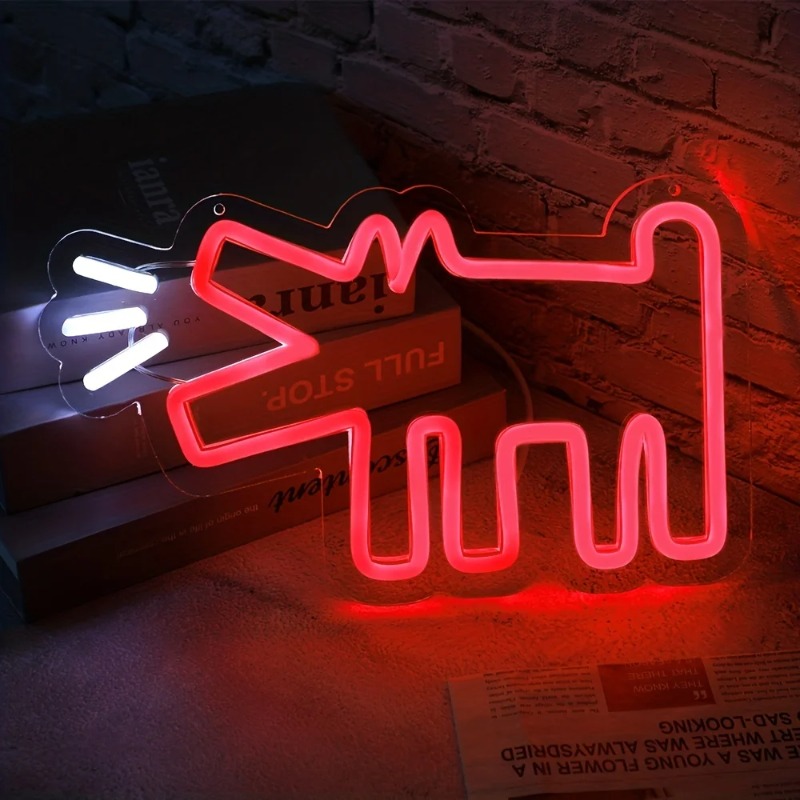 Lighting Decor Store - Barking Dog Line LED Neon Light