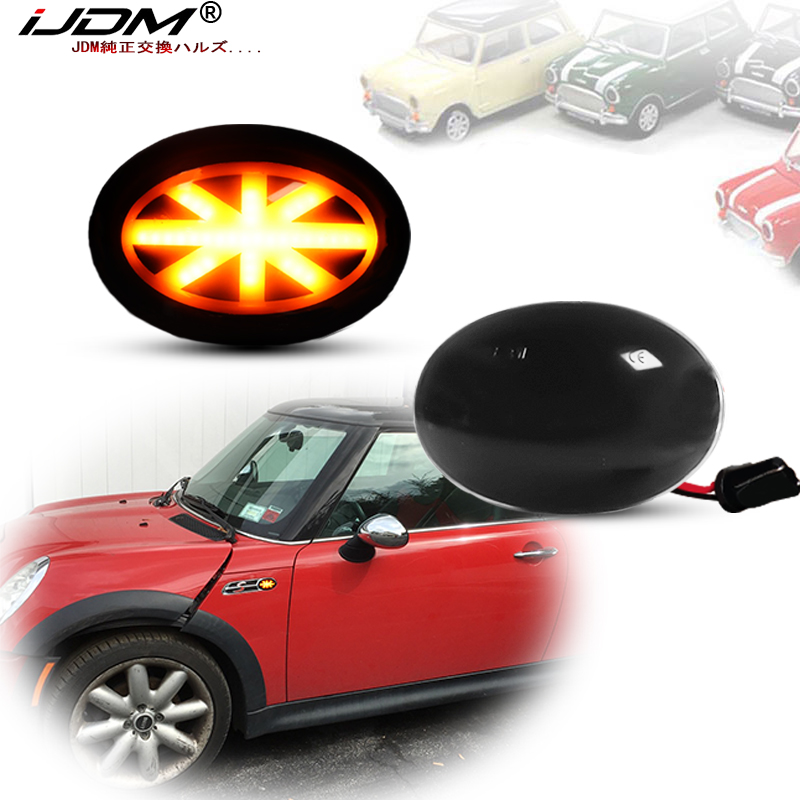 Union Lighting & Decor - iJDM Amber Union Jack logo LED