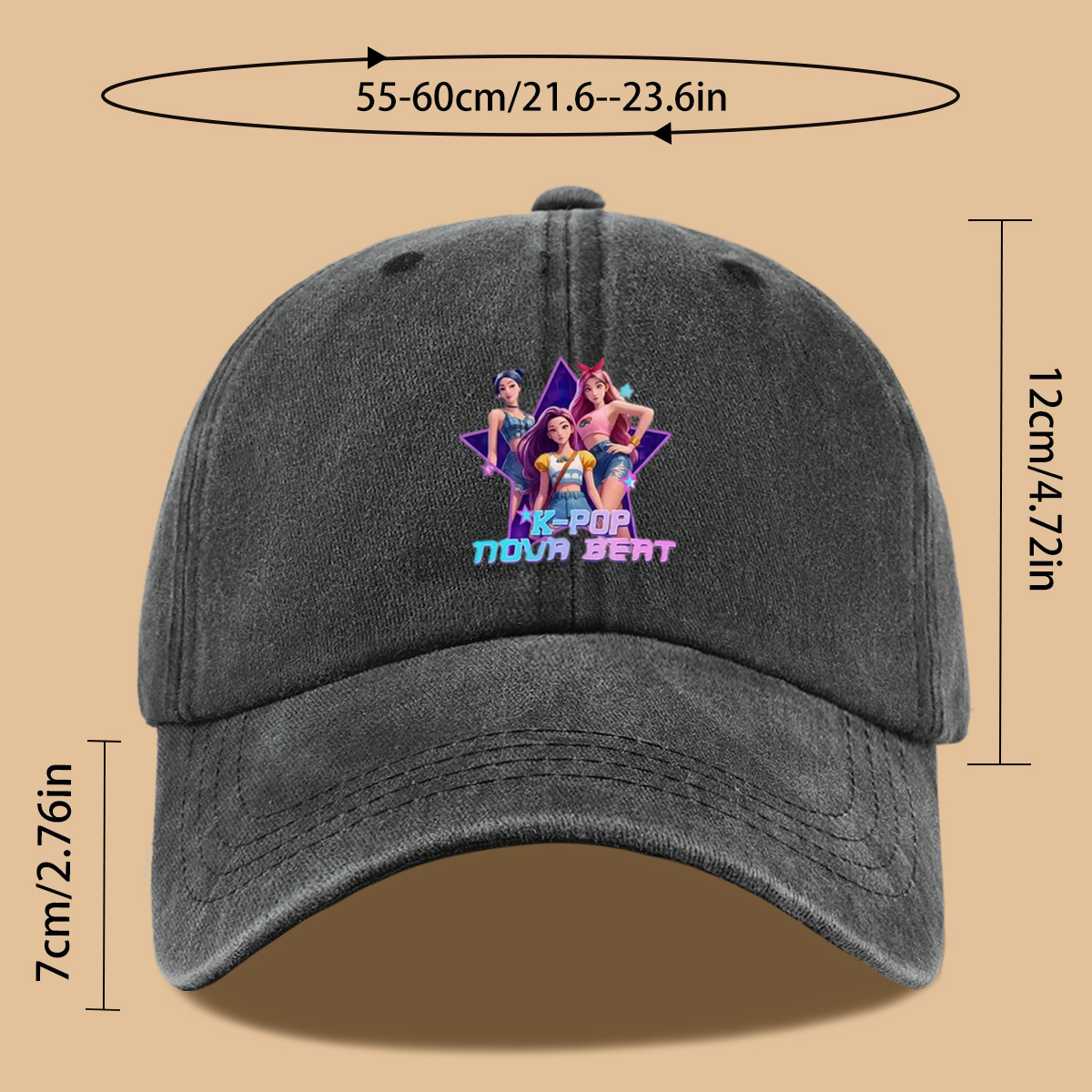 Nova Decor & Lighting Vase - 1pc K-POP NOVA BEAT Themed Printed