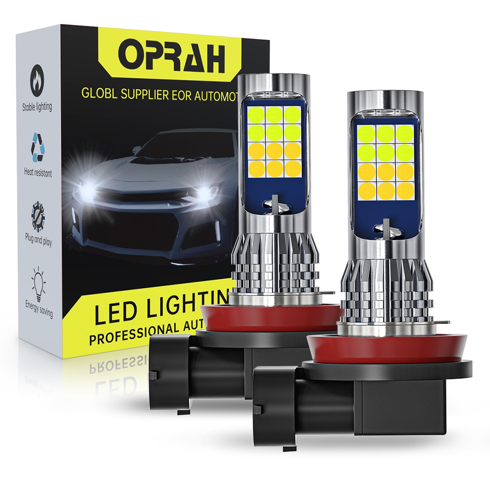Colour Changing Bulb - Oprah 2pcs LED Car Fog Light