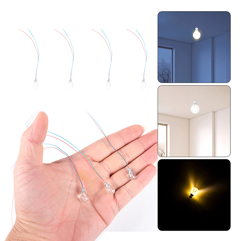 Lighting Metal Wall Decor - Warm White Model Street Light 1:87
