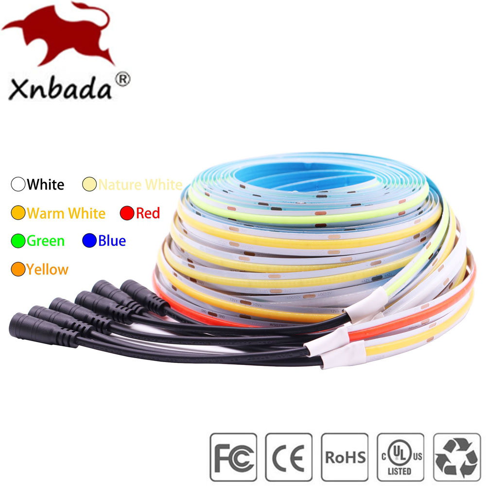 Lighting Decor And More - FOB COB LED Strip 480LEDs/m 528LEDs/m