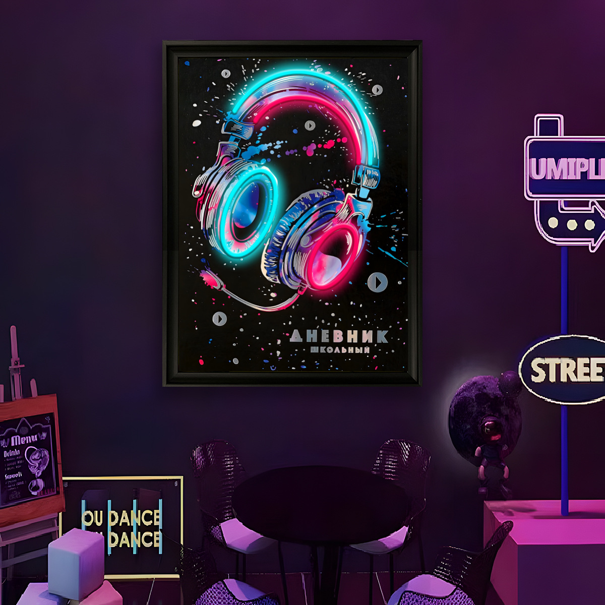 USB Powered LED Neon Light Fun - Lighting Decor Home ulasan dan harga