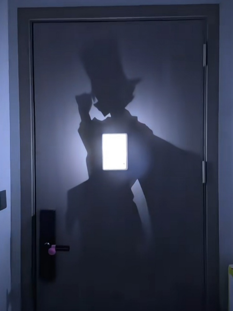 Anime Figure Silhouette Wall L - Lighting Home Decor Items ulasan dan harga