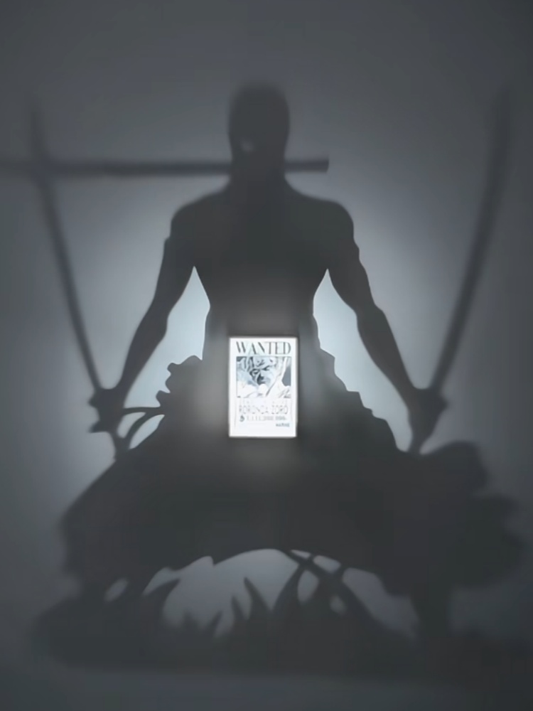 Anime Figure Silhouette Wall L - Lighting Home Decor Items ulasan dan harga