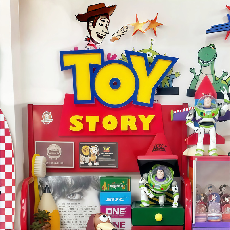 TOY STORY 3DLogo Signboard Car - Lighting Home Decor Items ulasan dan harga