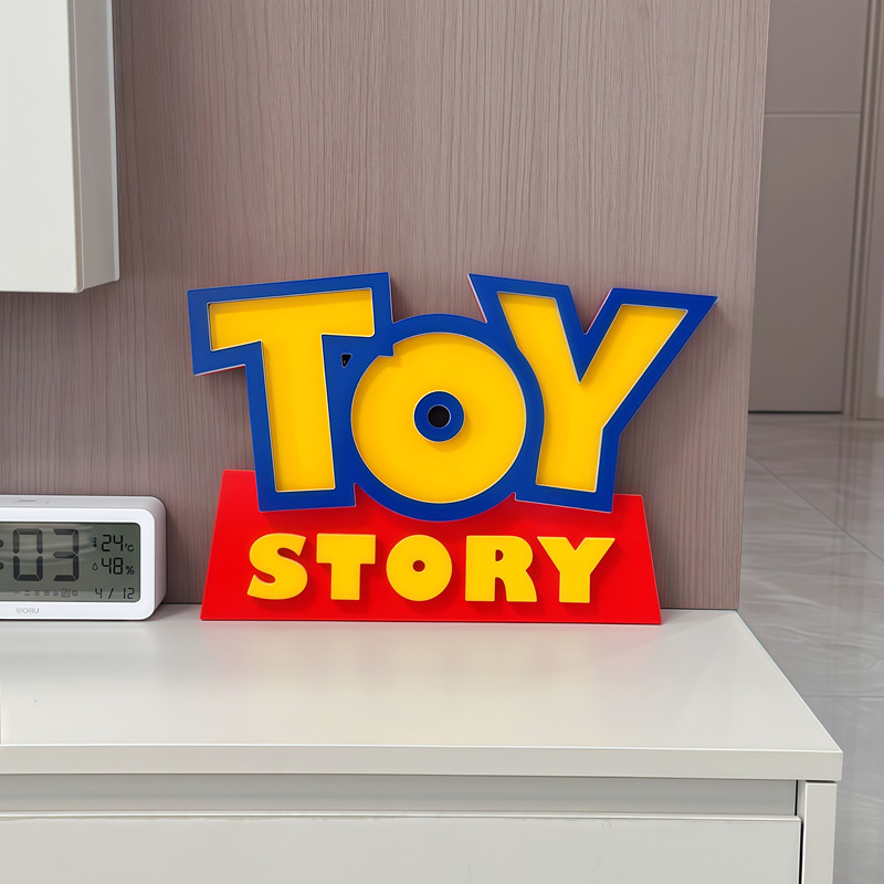 TOY STORY 3DLogo Signboard Car - Lighting Home Decor Items ulasan dan harga