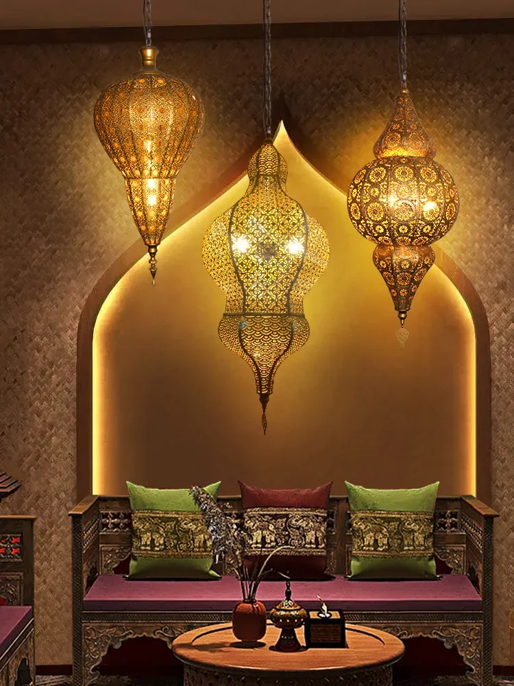 Southeast Asia Moroccan Retro  - Lighting Metal Wall Decor ulasan dan harga