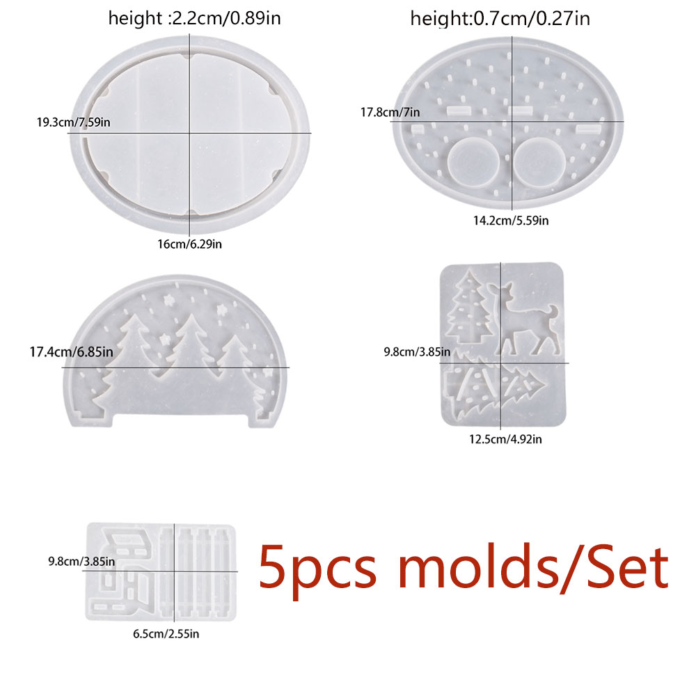 Christmas Elk Tealight Candle  - Candle Holder Set ulasan dan harga