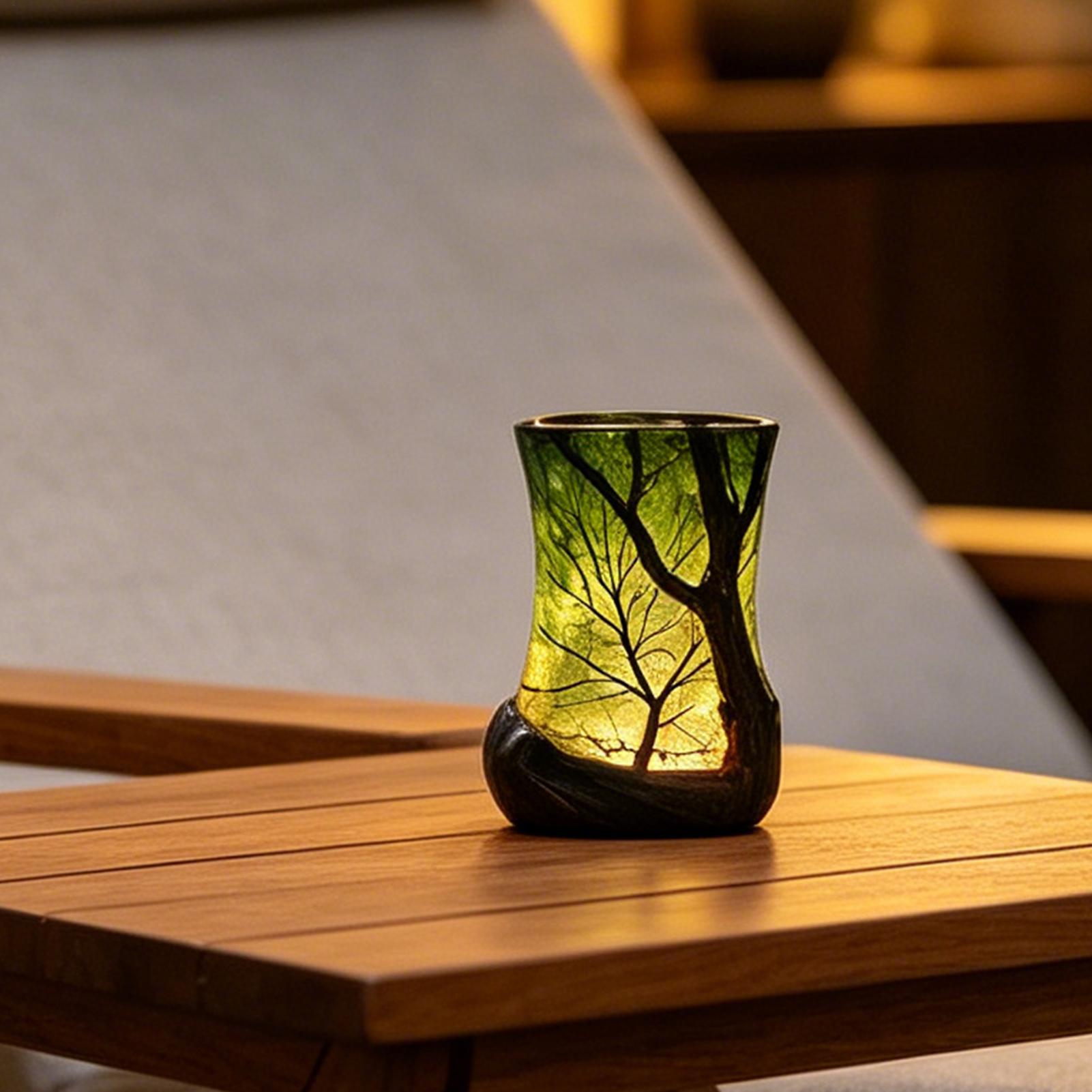Bedside Table Lamp Forest Nigh - Lighting Design Decor ulasan dan harga