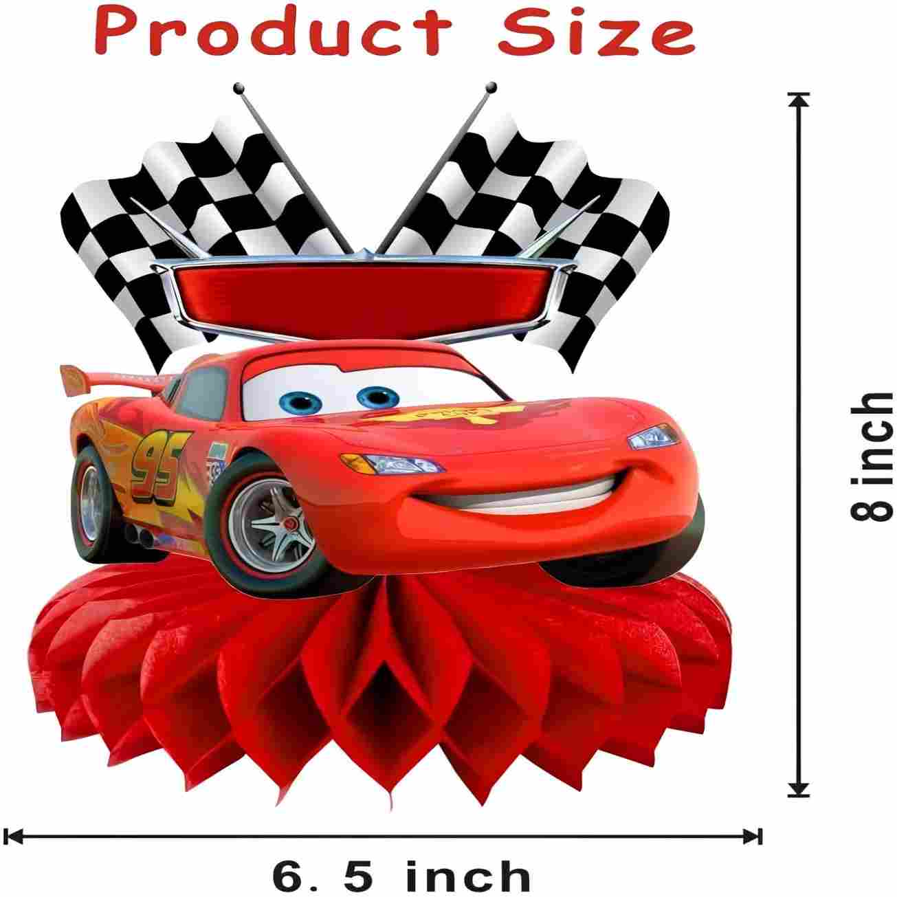 Cars Lightning Honeycomb Cente - Lighting Mcqueen Decor ulasan dan harga