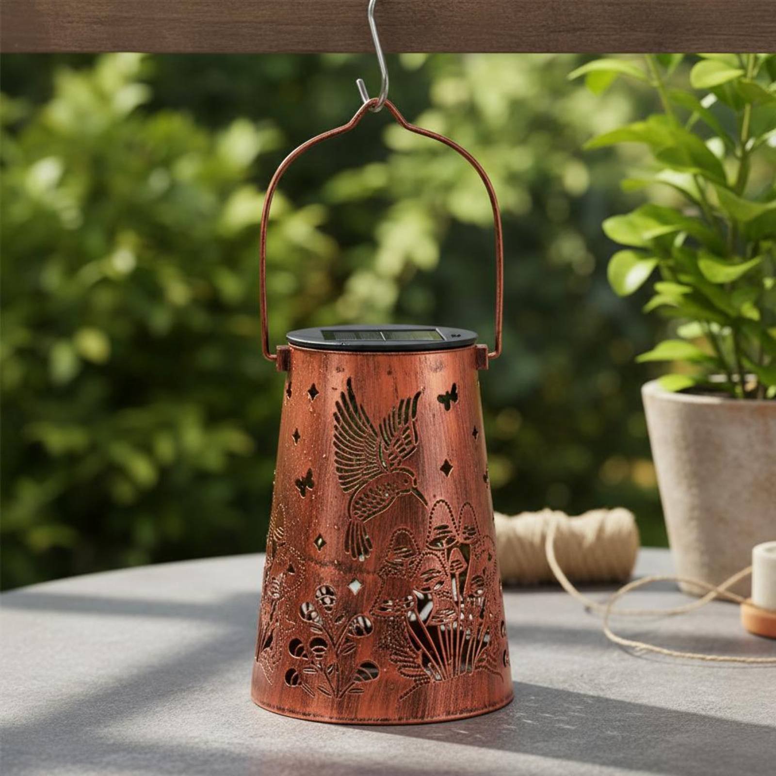 Floral Garden Lantern Pattern  - Lighting Design Decor ulasan dan harga
