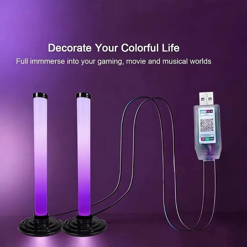 RGB LED Light Bar USB Powered, - Lighting Decor Home ulasan dan harga