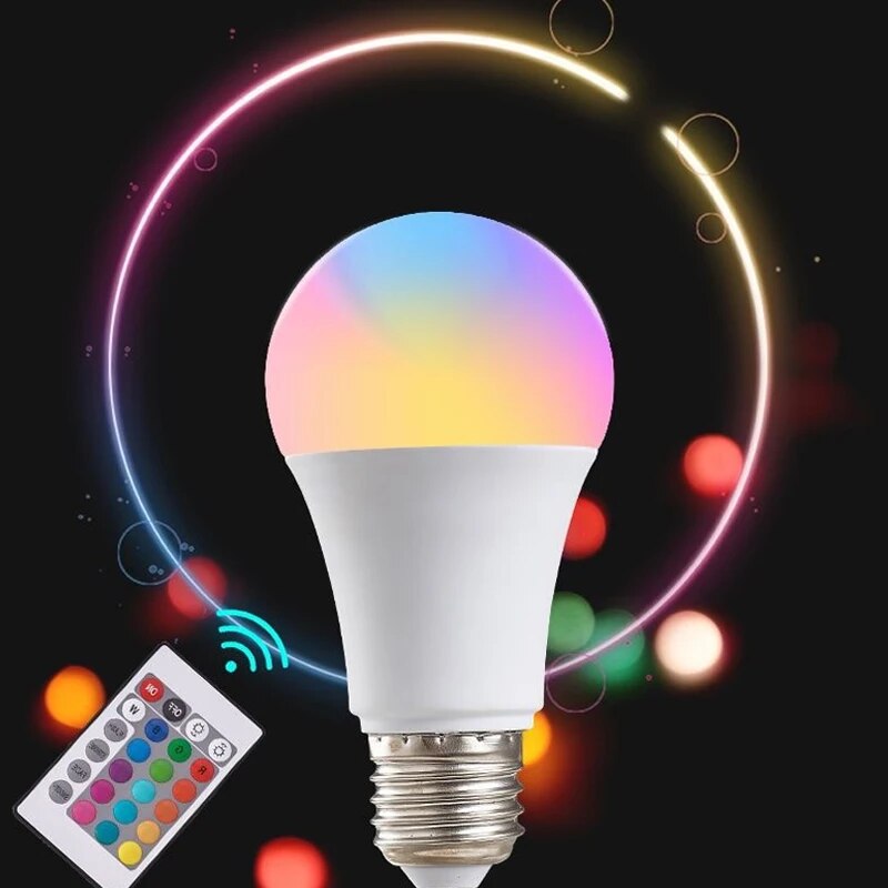 16 Colors RGB Bulb LED Multico - Colour Changing Bulb ulasan dan harga