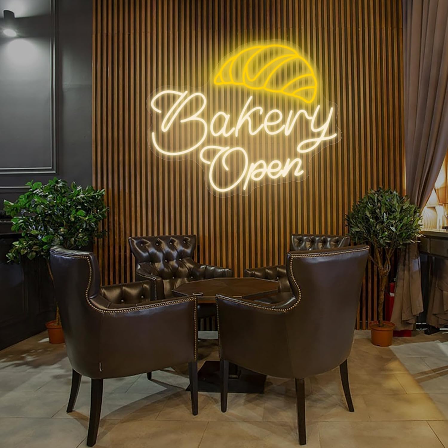 Bakery Open Neon Lights, Perfe - Bedroom Lighting Decor Ideas ulasan dan harga