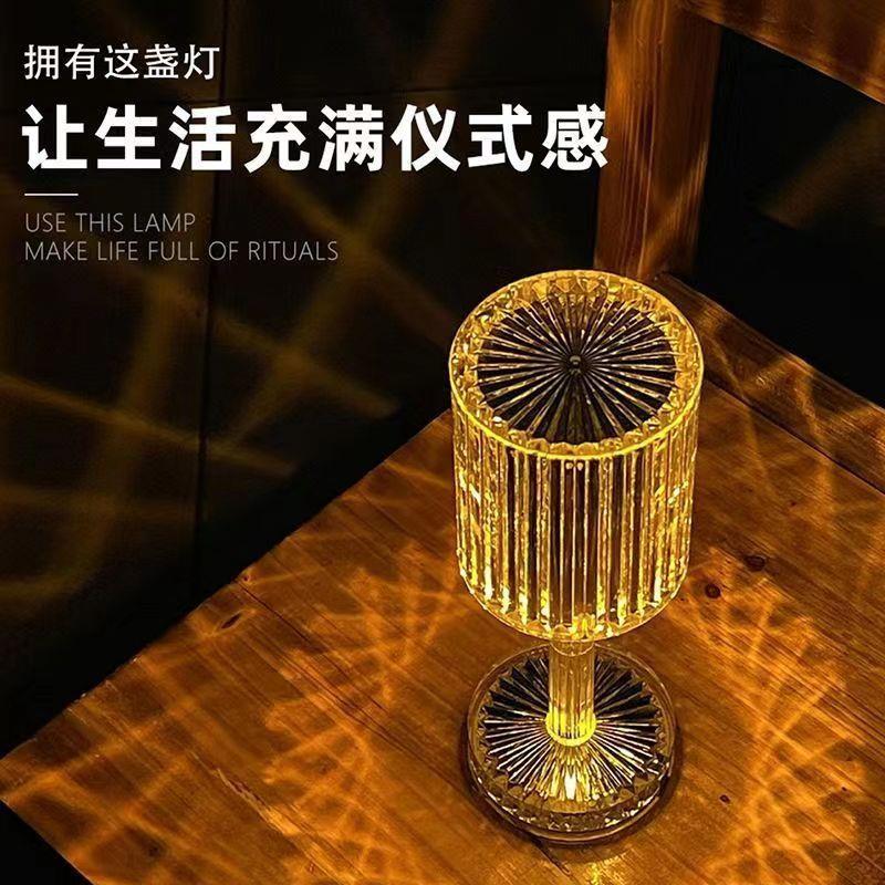 Modern Luxury Crystal Table La - Bedroom Lighting Decor Ideas ulasan dan harga