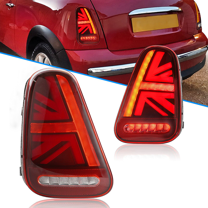 Union Jack Style LED Tail Ligh - Union Lighting & Decor ulasan dan harga