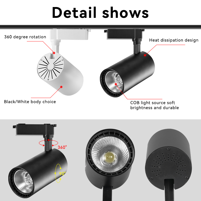 Led Track Lights COB Track Lig - Lighting Decor Store ulasan dan harga