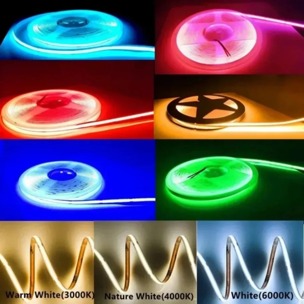 COB LED Strip DC12V/24V 320LED - Lighting Decor And More ulasan dan harga
