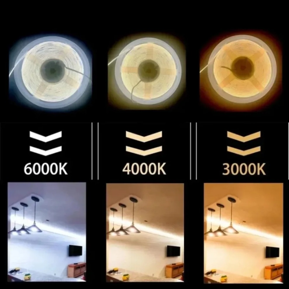 COB LED Strip DC12V/24V 320LED - Lighting Decor And More ulasan dan harga