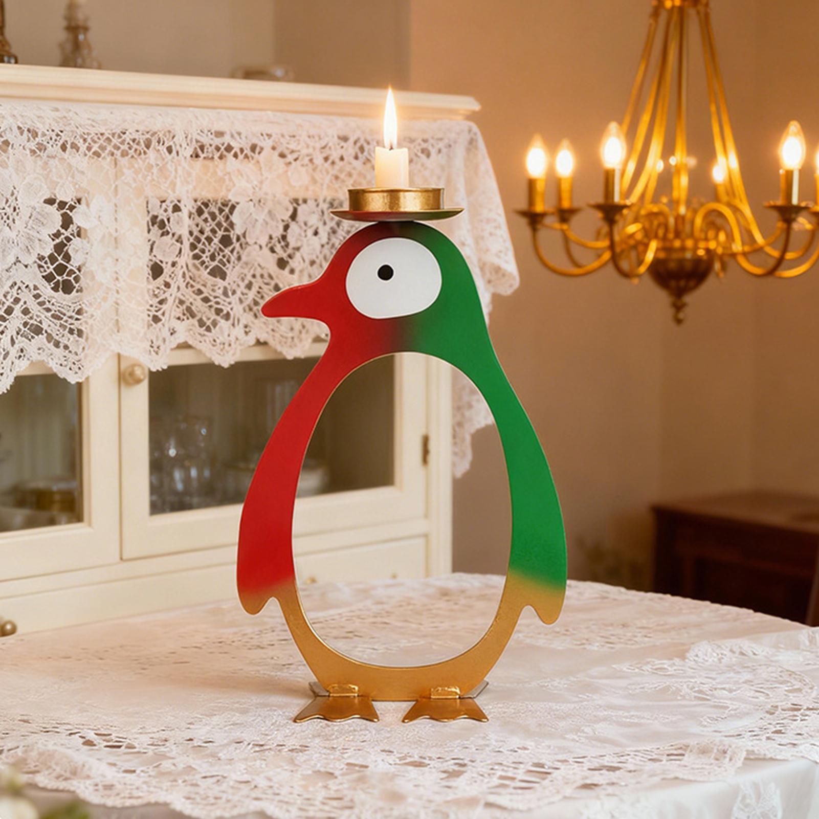 Tea Light Candle Holder Pengui - Lighting Design Decor ulasan dan harga