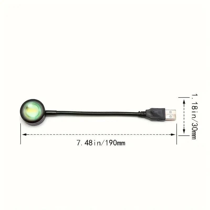 Colorful LED sunset ambient li - Colour Changing Bulb ulasan dan harga