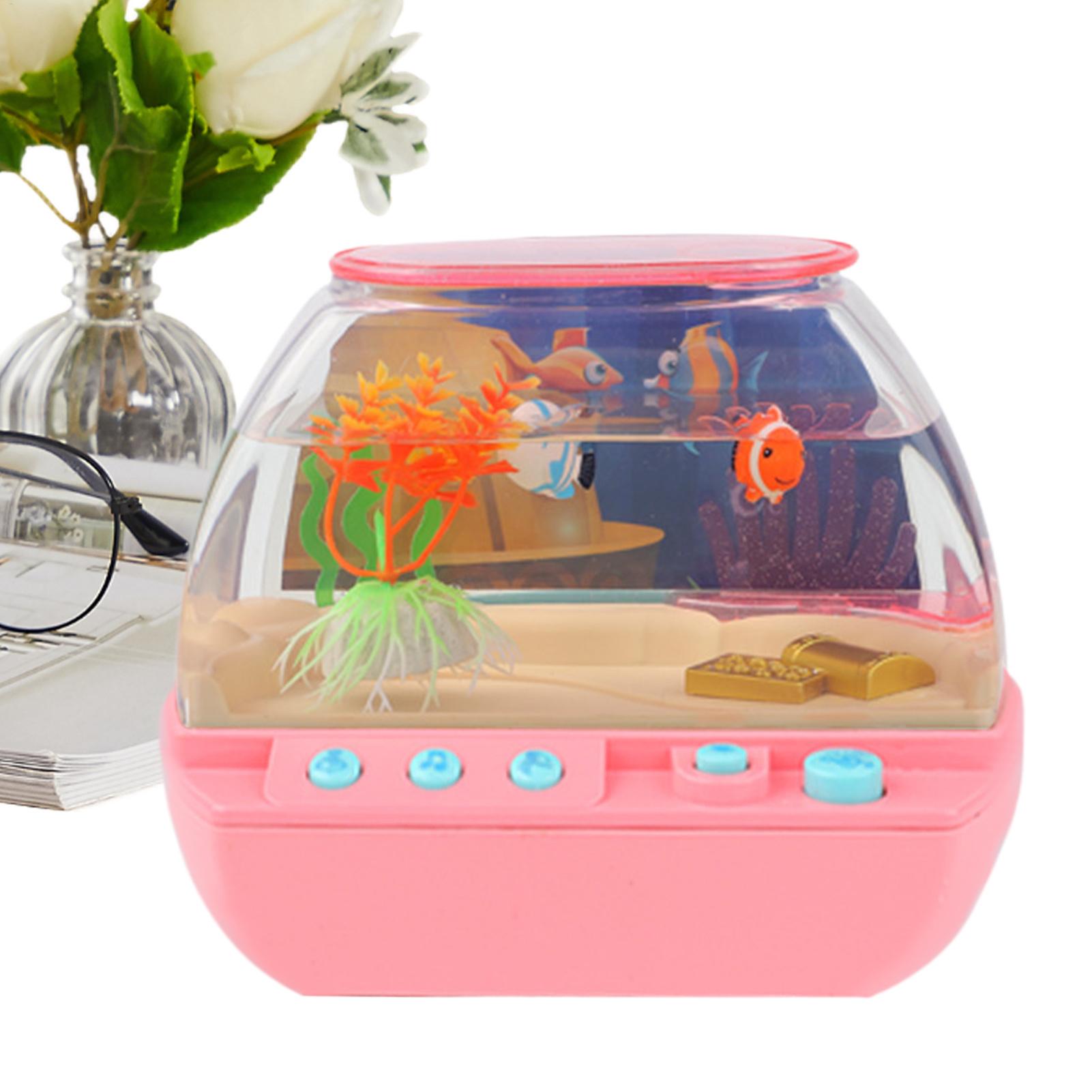 Toy Fish Tank Home Decoration  - Lighting Decor Home ulasan dan harga