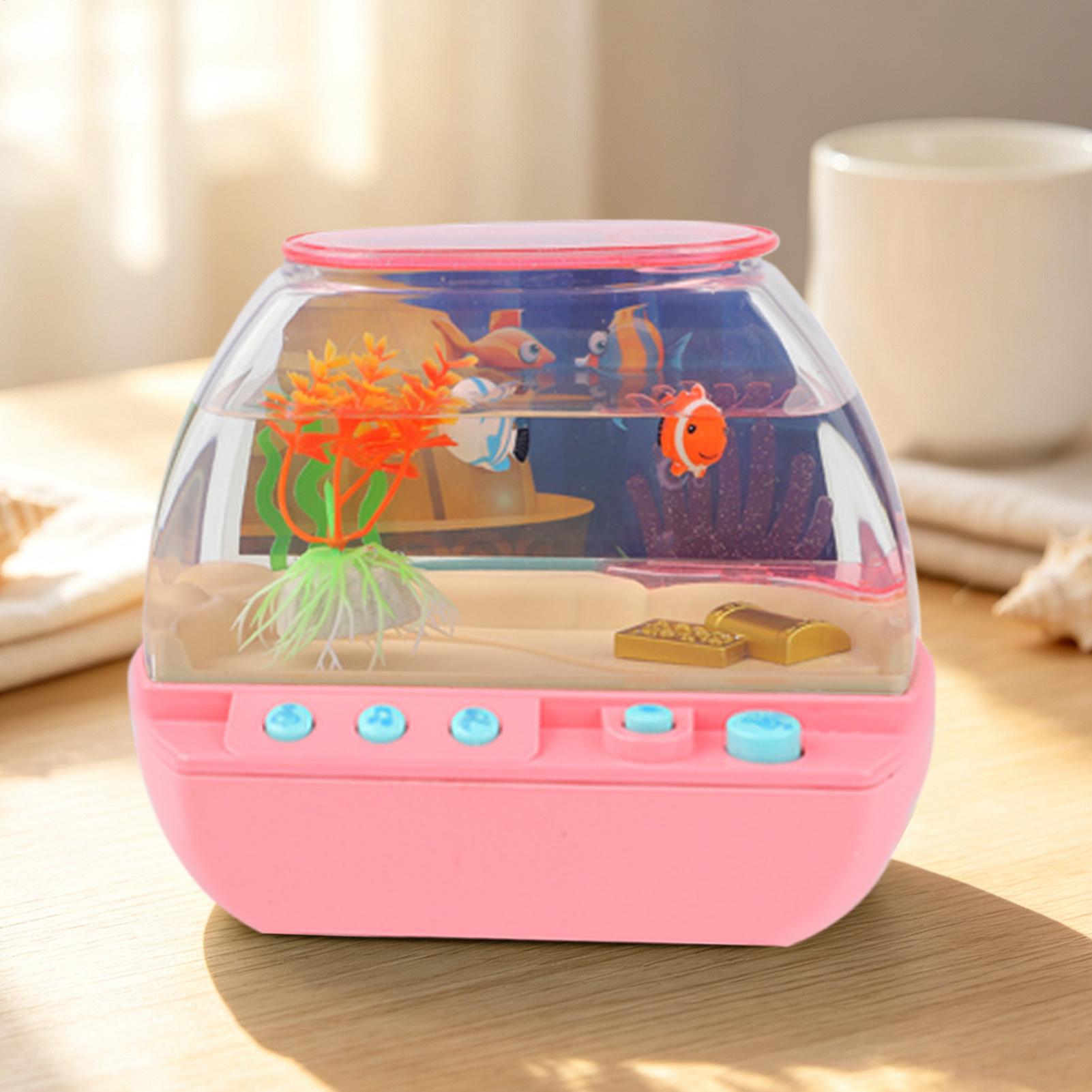 Toy Fish Tank Home Decoration  - Lighting Decor Home ulasan dan harga