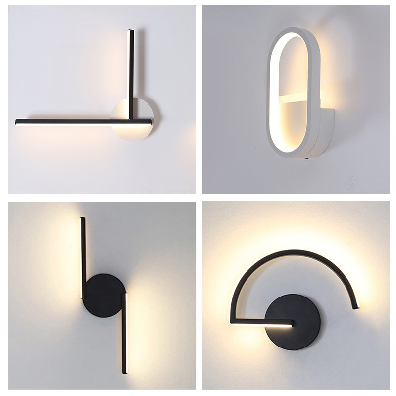 Modern Nordic LED Wall Lamp, M - Lighting Decor Home ulasan dan harga