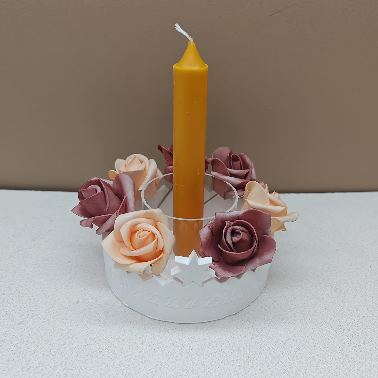 1 set Advent Calendar Silicone - Candle Holder Set ulasan dan harga
