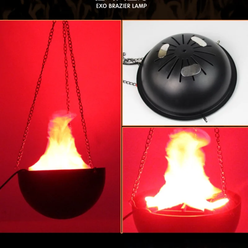 3D Fake Flame Lamp Simulation  - Lighting Design Decor ulasan dan harga