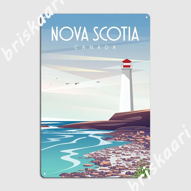 Nova Scotia Metal Sign Designi - Nova Decor & Lighting Vase ulasan dan harga