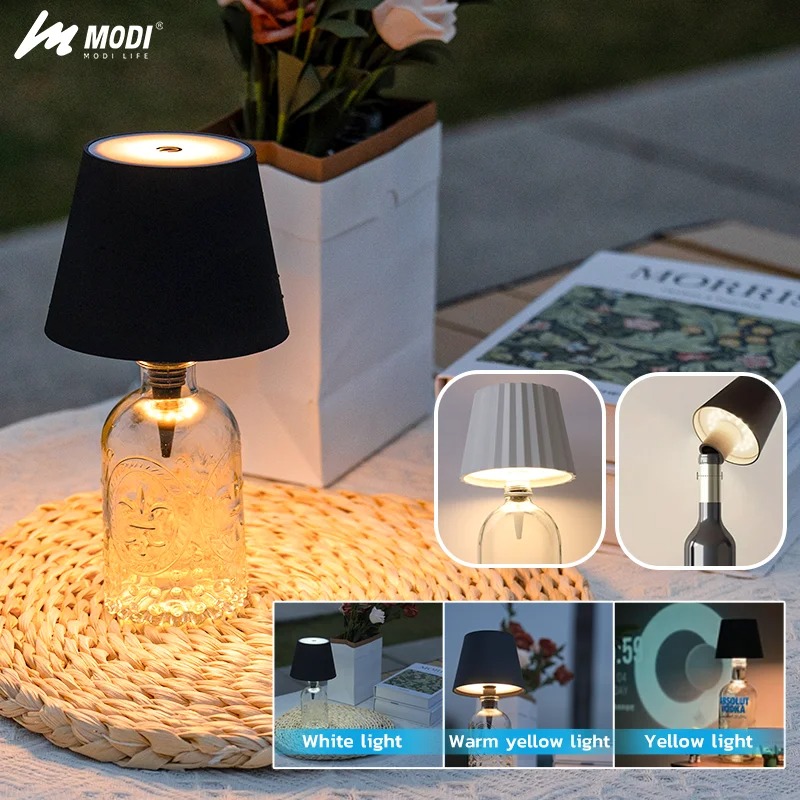Wireless Touch Control Bottle  - Colour Changing Bulb ulasan dan harga