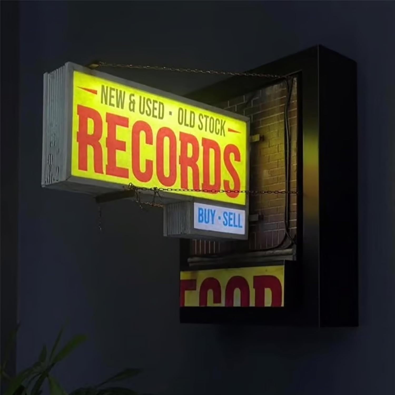 Retro Record Store Wall Light  - Lighting Decor Store ulasan dan harga