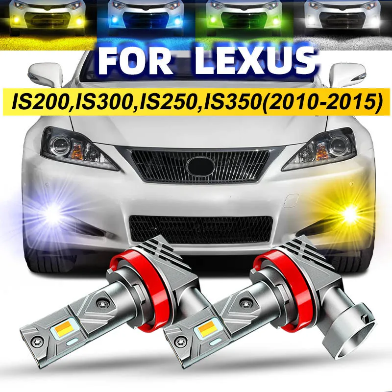 2x Car LED Front Fog Lights Bu - Colour Changing Bulb ulasan dan harga