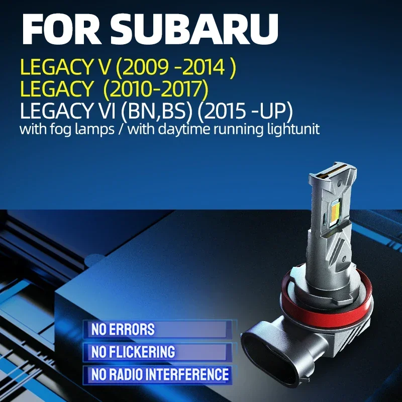 2pcs Car LED Front Fog Lights  - Colour Changing Bulb ulasan dan harga