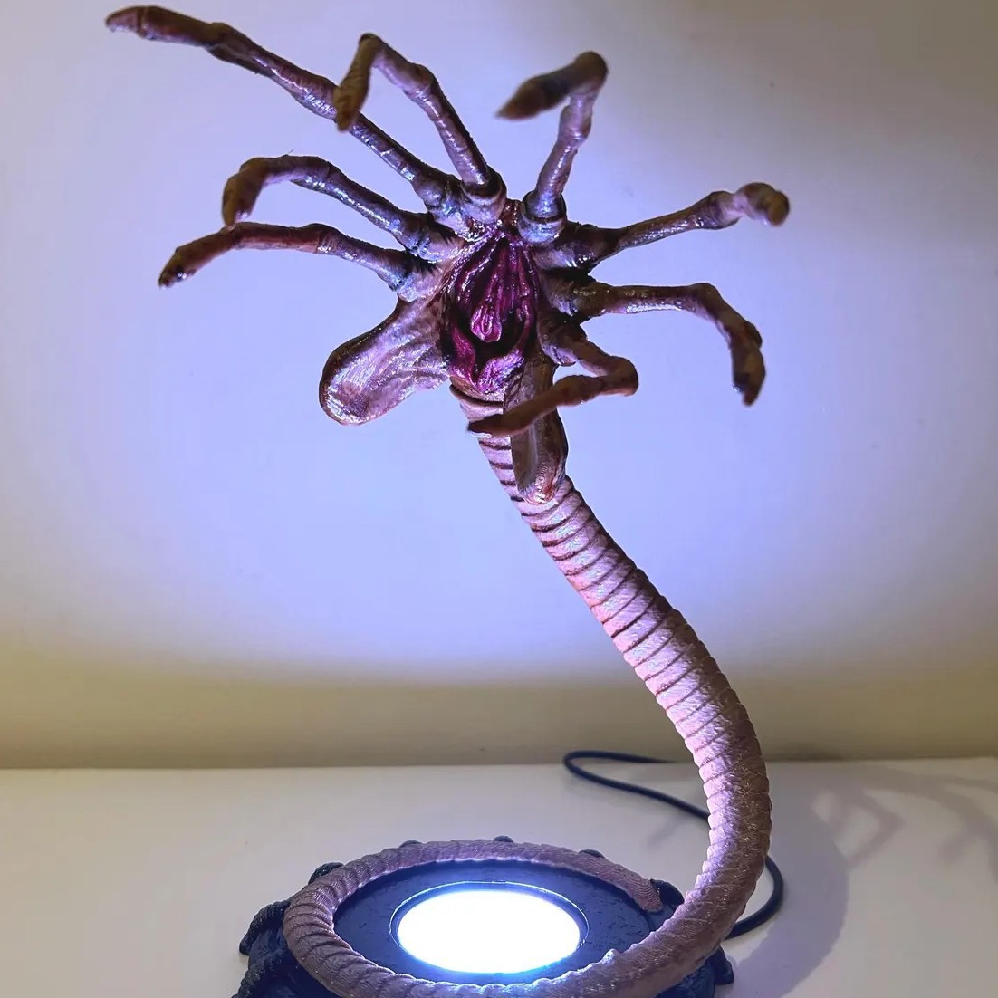 Alien Facehugger Lamp Nightlig - Lighting Decor Home ulasan dan harga