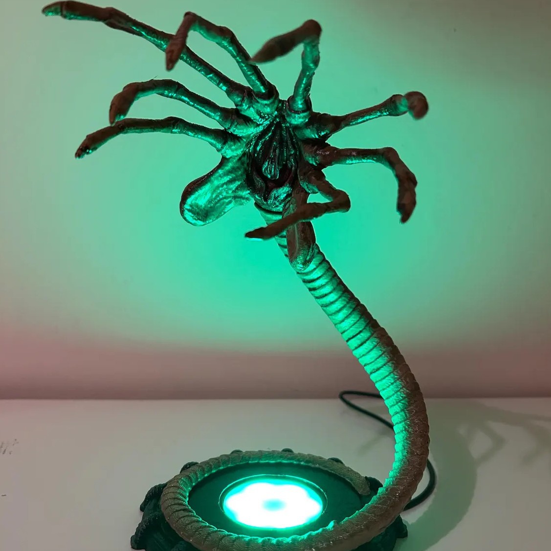 Alien Facehugger Lamp Nightlig - Lighting Decor Home ulasan dan harga