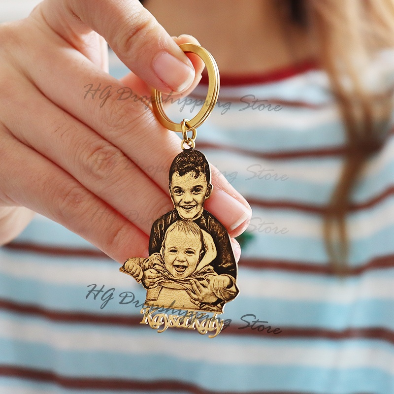 Personalized Baby Photo Keycha - Pendant Light Shade ulasan dan harga