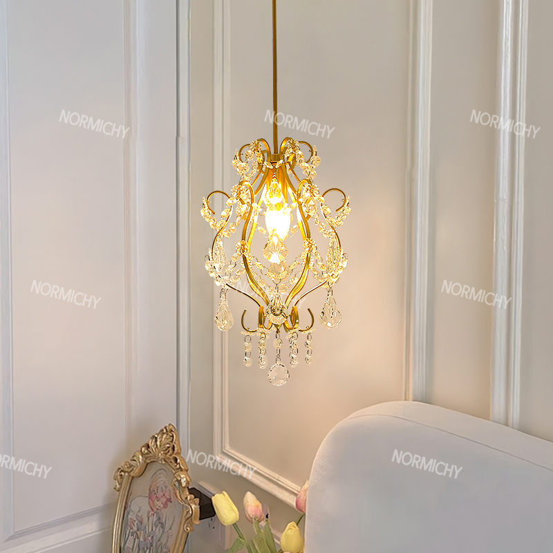 American Crystal small chandel - Lighting Home Decor Items ulasan dan harga