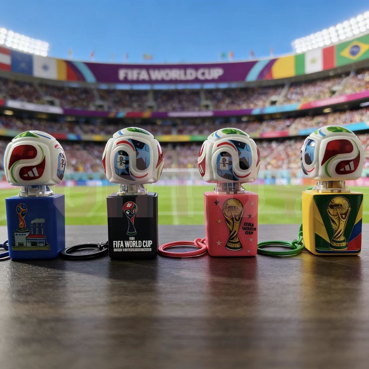 2026 FIFA Light Up Sound Keych - Pendant Light Shade ulasan dan harga