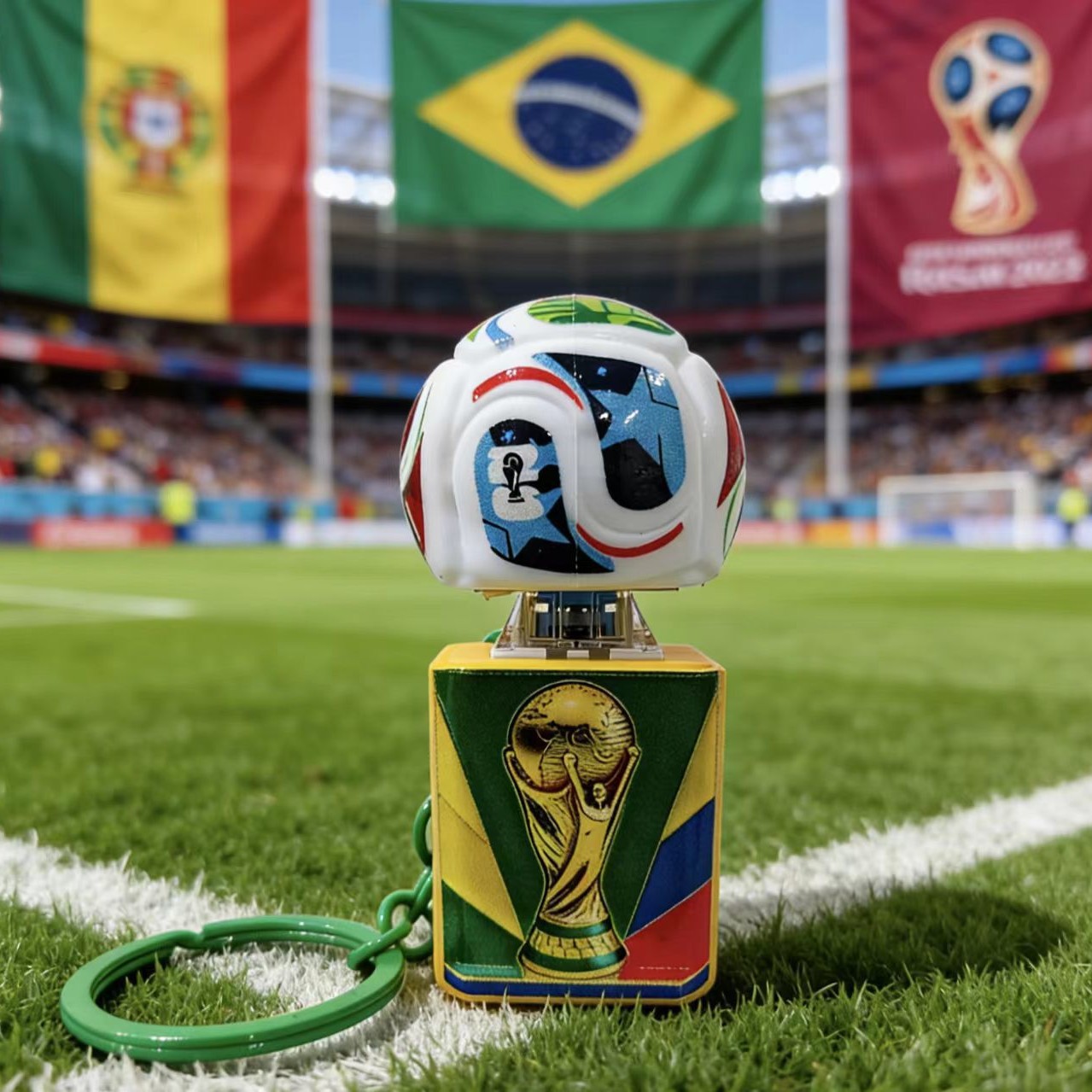2026 FIFA Light Up Sound Keych - Pendant Light Shade ulasan dan harga