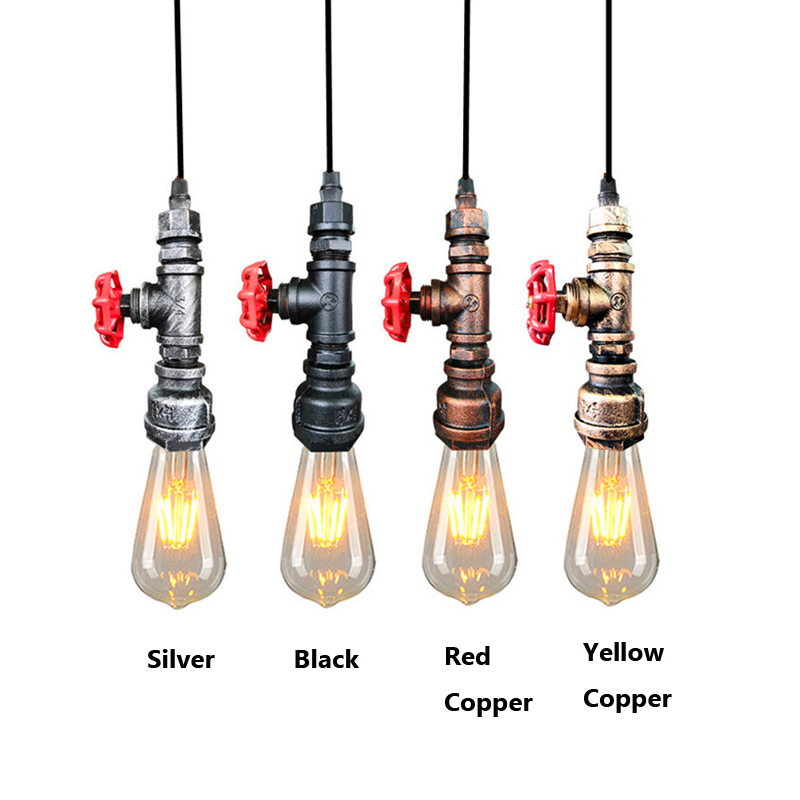 Retro Loft Industry Wind Water - Lighting Metal Wall Decor ulasan dan harga
