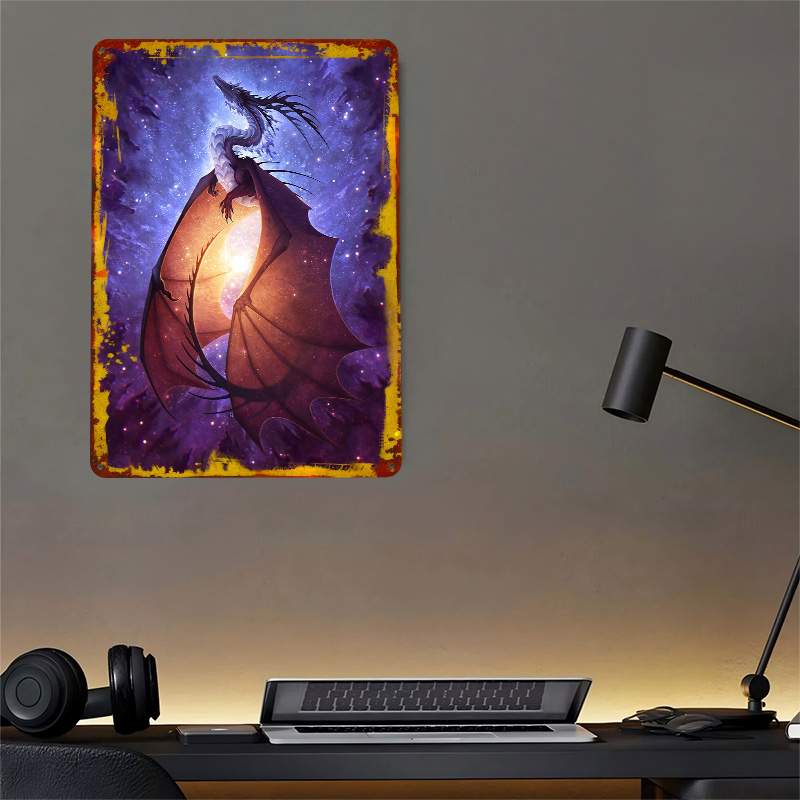 Nova 3D Texture Metal Poster C - Nova Decor & Lighting Vase ulasan dan harga