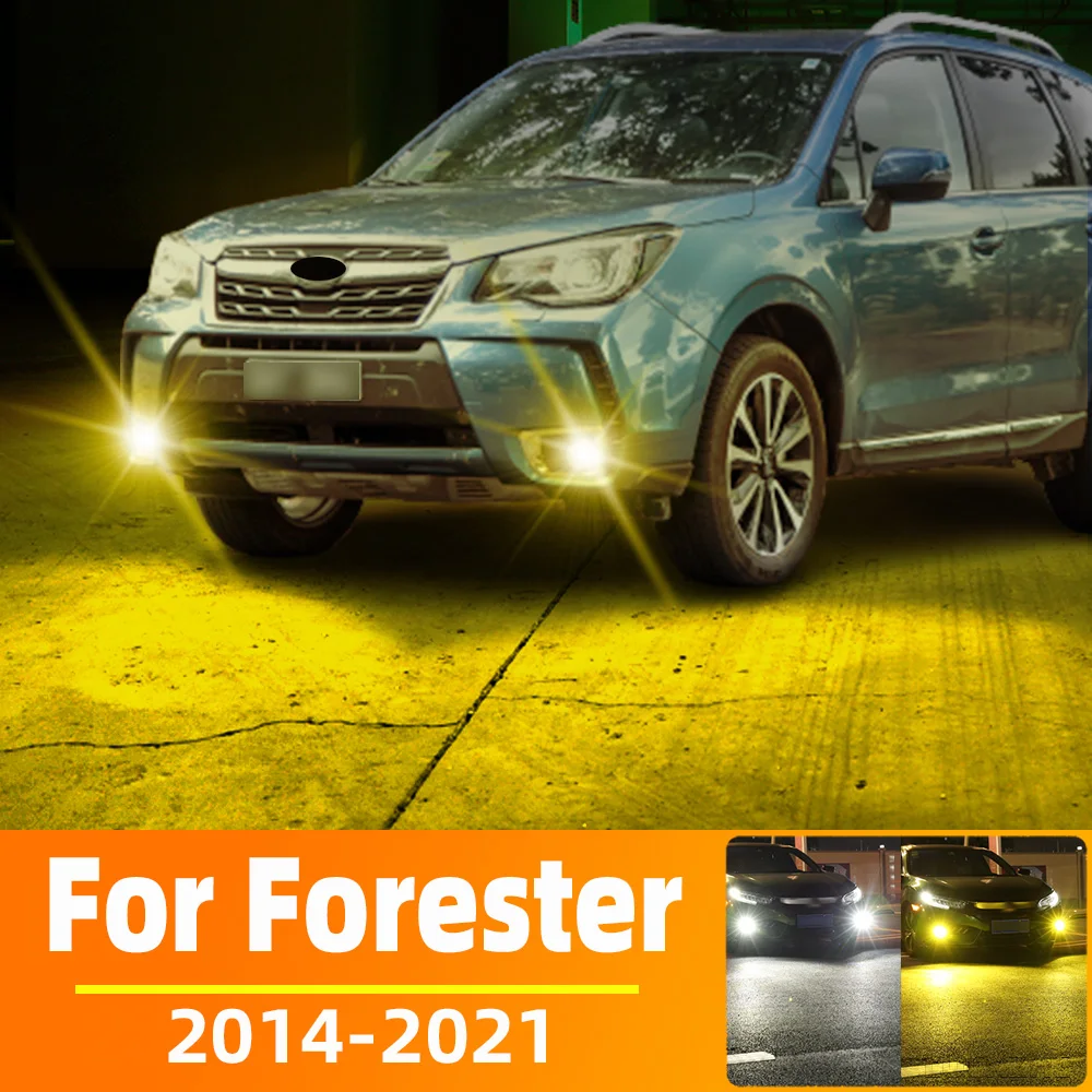 2Pcs LED Fog Lamp Bulbs For Su - Colour Changing Bulb ulasan dan harga