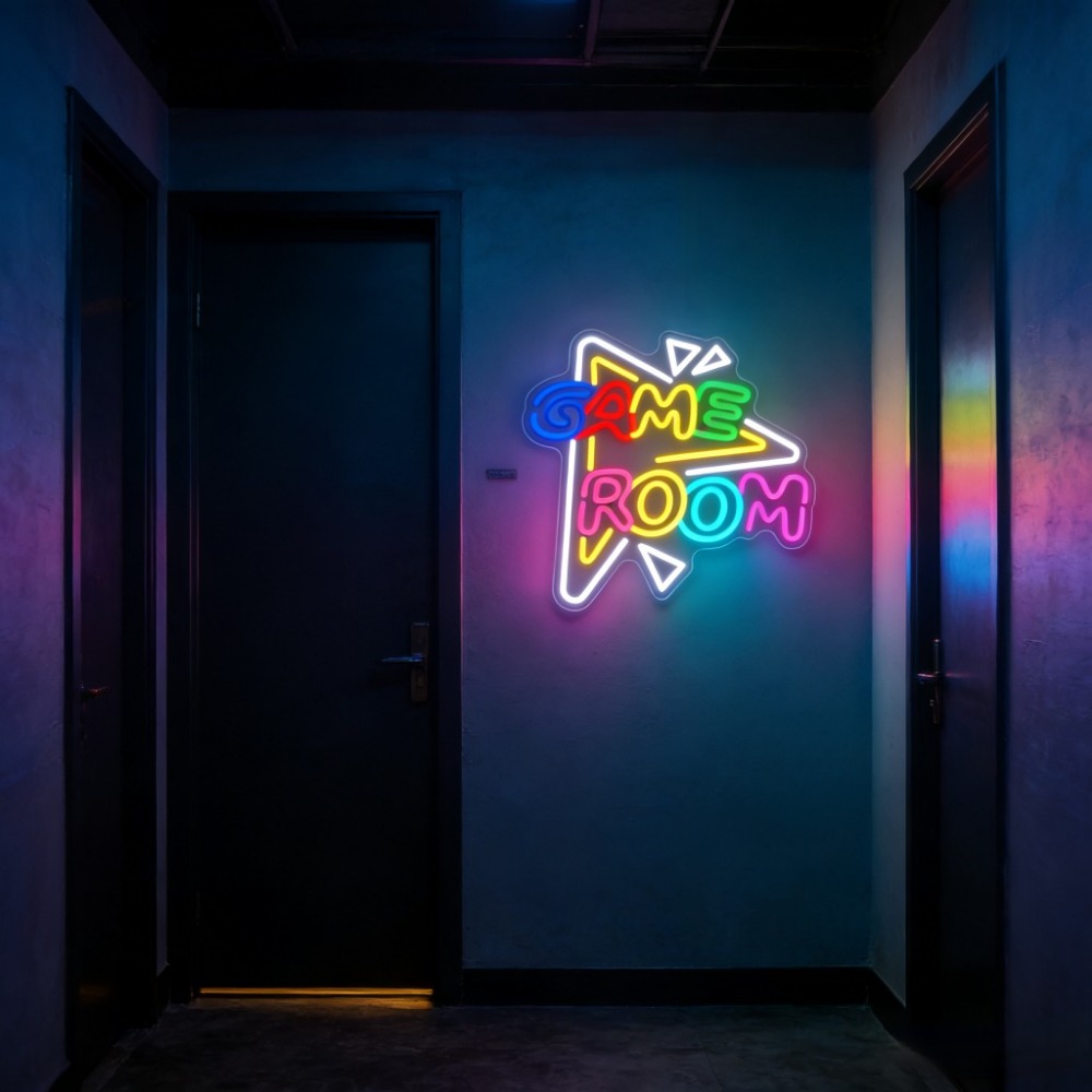 GAME ROOM LED Neon Sign Dimmab - Bedroom Lighting Decor Ideas ulasan dan harga