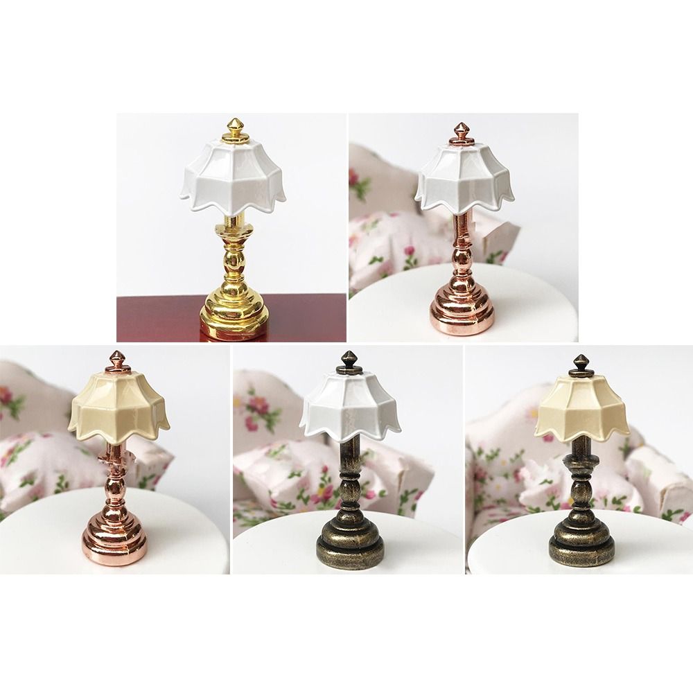 Accessories 1:12 Dollhouse  Ho - Lighting Metal Wall Decor ulasan dan harga