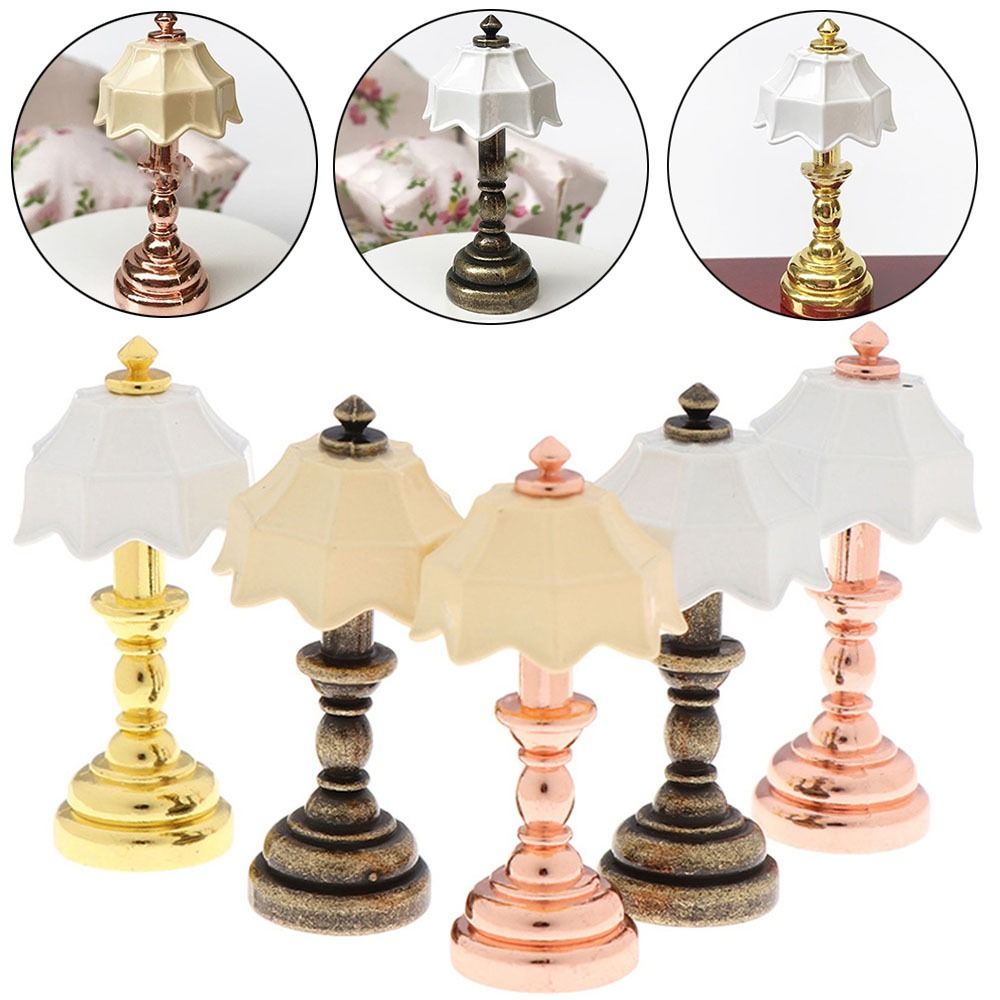 Accessories 1:12 Dollhouse  Ho - Lighting Metal Wall Decor ulasan dan harga